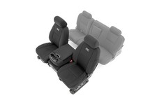 Rough Country Neoprene Front Seat Covers for Chevy Silverado GMC Sierra 150...