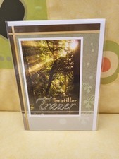 Trauerkarte Beleidskarte mit Umschlag neu