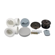 PFWO357 1-1/2" Lift and Turn Tub Drain Kit - with Overflow - Oil Rubbed Bronze