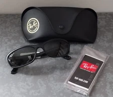 NEW Ray-Ban Polarized Small Predator Sunglasses RB4115 601/9A Wrap 57 16 135 3P