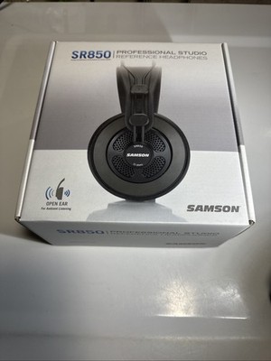 Samson SR850 Professional Semi-open Studio Reference Headphones NIB