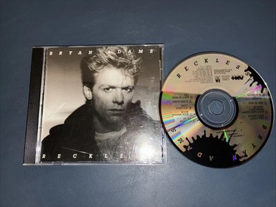 BRYAN ADAMS Reckless CD 1990 A&M SO12 VG Pop Rock