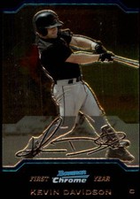 2004 Bowman Chrome #318 Kevin Davidson RC - BB