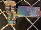 Pokemon Prismatic Evolutions UPC & mini tins display full—NO Cards—