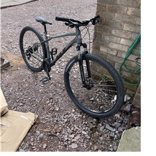 Gt aggressor 29in MTB M Grey Front Suspension Hydraulic Disc Flat Bar Adjustable