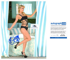PARIS HILTON AUTOGRAPH SIGNED 8x10 PHOTO ACOA