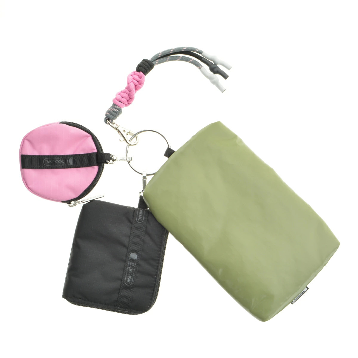 Ameri Vintage LeSportsac Multi Pouch Black Very G… - image 2