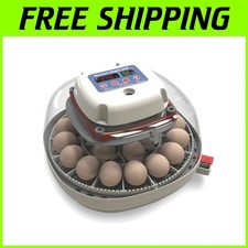 Nurture Right Egg Incubator - 360 Degree View, Holds 22 Eggs