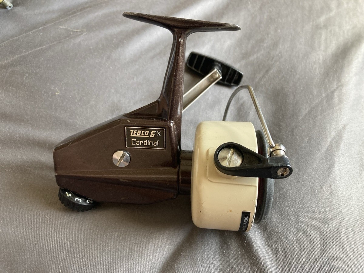 Rare! 1977 Vintage Zebco Cardinal 6X Spinning Reel. Serial #771001