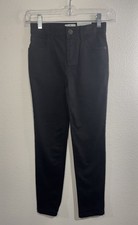 Boys Dillard's Class Club Modern Fit 7 Black Pants Adjustable Waist