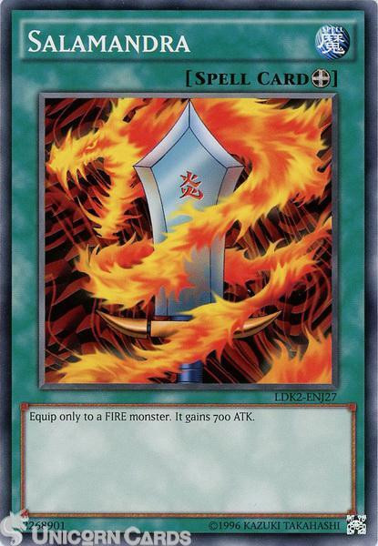 LDK2-ENJ27 Salamandra UNL edition Mint YuGiOh Card