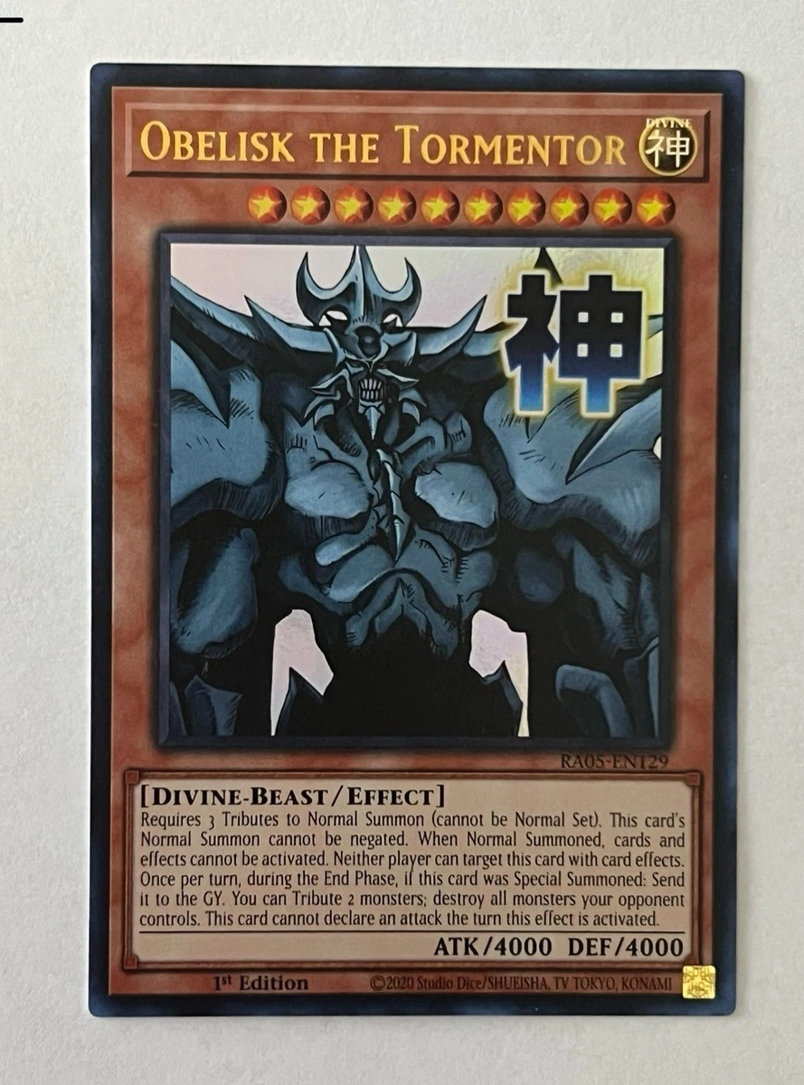Obelisk The Tormentor Konami Yu-Gi-Oh! TCG Ultra Rare Individual
