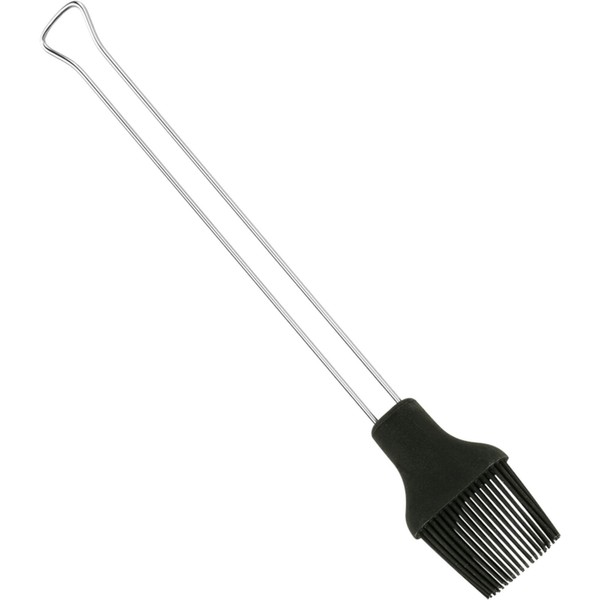 Silikonpinsel Backpinsel Grillpinsel 29 Cm Mit Edelstahlgriff HitzebestäNdig-image