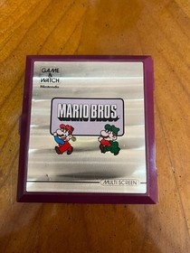 Nintendo Game & Watch Mario Bros MW-56 1983 Multi Screen