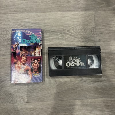 ミスターオリンピア VHS 1993年 アトランタ ジョージア 動作確認済 Mr. Olympia 1993 Atlanta Tape VHS VCR Video Used Joe Weider