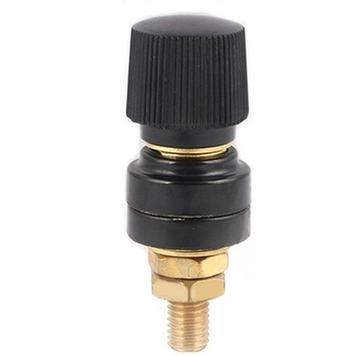 Red/Black Copper Alloy Binding Post Weld Machine Inverter Clamp Connector