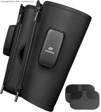 Leg Massager for Circulation and Pain Relief, Cordless Air Compression Black