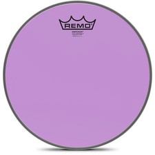 Remo Emperor Colortone Purple Drum Head 10 in.