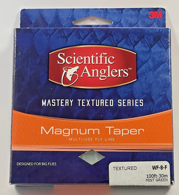 Scientific Anglers Mastery Textured Magnum WF-8-F Mist Green Fly Line 100ft
