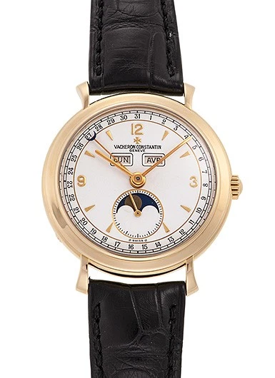 Vacheron Constantin — Vacheron Constantin Historiques Triple Calendar 37150 / 000J Yellow Gold #KMW332