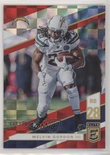 2019 Panini Donruss Elite Red 114/299 Melvin Gordon III #71 y0i