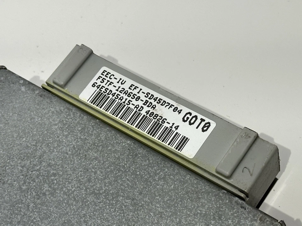 1995 FORD F-600 F-700 7.0L ГАЗ F5TF-12A650-BDA ДВИГАТЕЛЬ КОМПЬЮТЕРНЫЙ МОДУЛЬ GOT0 - Изображение 2 из 3