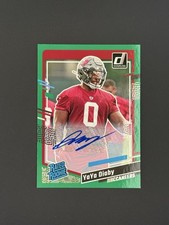 2023 Panini Donruss - YaYa Diaby - Rated Rookie Auto #394 Green Autographs (RC)