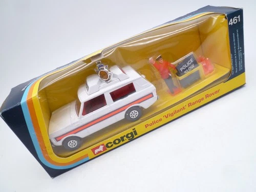 VINTAGE CORGI TOYS 461 POLICE 'VIGILANT' RANGE ROVER IN ORIGINAL BOX 1979