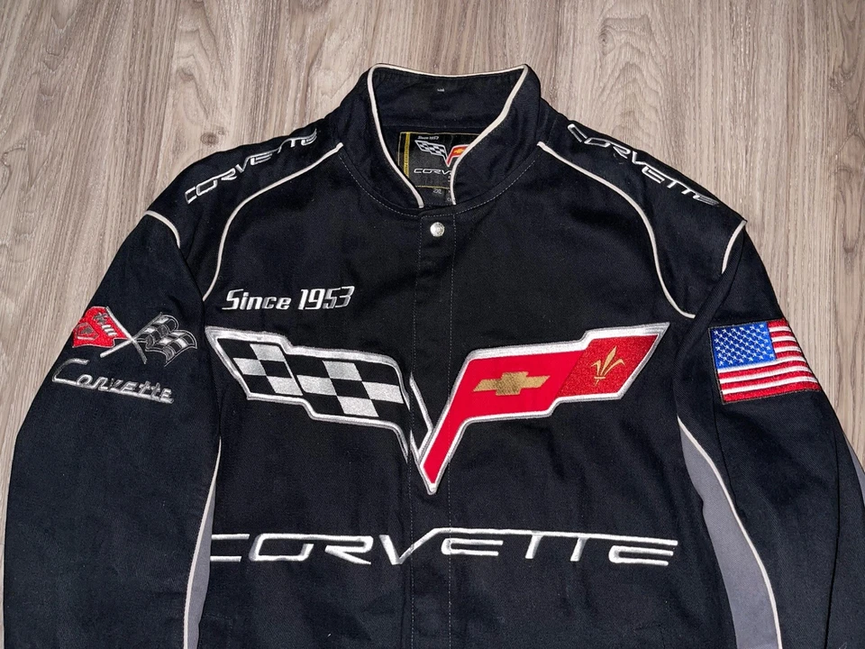 Chevrolet Corvette Black Twill Jacket -Special Edition- - Image 2 of 4