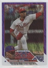 2023 Topps Update Purple Foil 330/799 Gregory Soto #US252 0xi8