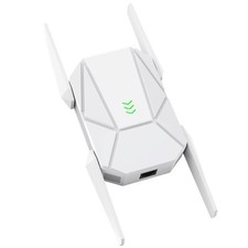 2025 AX1800 WiFi 6 Extender Signal Booster - Dual Band 2.4G/600Mbps  5.8G/12...