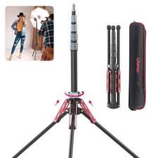Ulanzi Mt-49 Light Stand, Lightweight Carbon Fiber Photography Stand, 194Cm Tal 