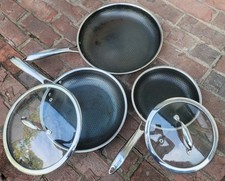 Set Of 5 HexClad Hybrid Nonstick 12, 10, & 8 ...