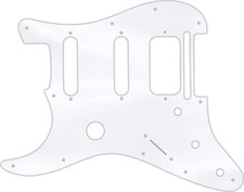 WD Custom Pickguard For Left Hand Fender Fishman TriplePlay Stratocaster HSS ...