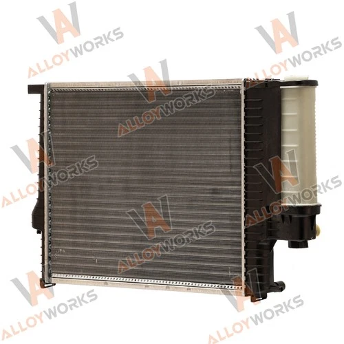 Aluminum Core Radiator Engine Cooling Fits 1995-03 BMW 5 E39 520i 523i 528i - Foto 5 di 7