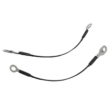 Tailgate Cables Pair Set for 88-02 Chevy GMC C/K 1500 2500 3500 Pickup Silver 