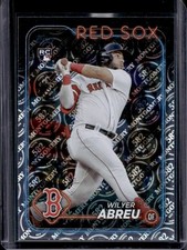 2024 Topps Wilyer Abreu RC 582 Montgomery Club Rookie #672 Red Sox