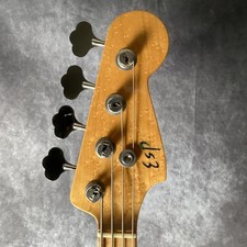 Bajo eléctrico personalizado ESP PB-720, azul, pastillas Seymour Duncan, usado