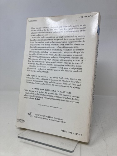 Denken in Bildern Die Entstehung des Films Matewan von John Sayles 1. Auflage Sehr guter Erhaltungszustand PB - Bild 5 von 7