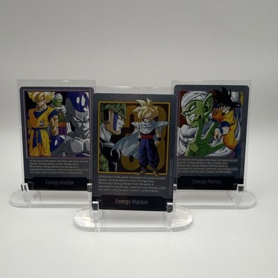 Dragon Ball Super Energy Marker Card Lot (3) English -Silver E-51, E-57, E-81