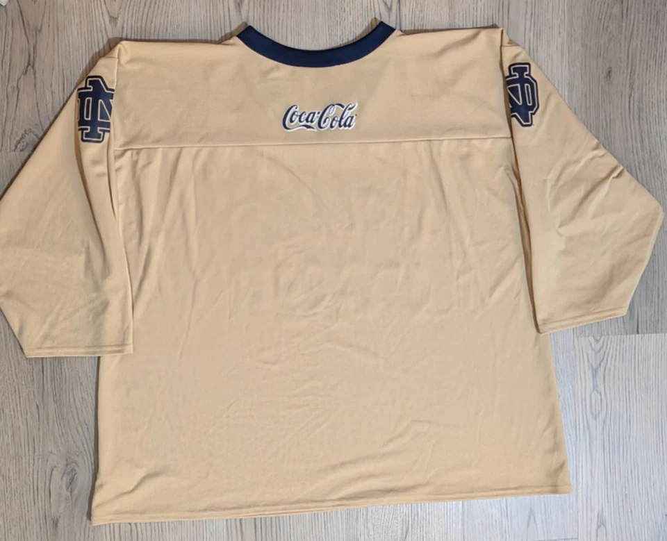Adidas Universidad de Notre Dame Lucha Irlandesa Hockey Jersey Adulto XL Foto 2 de 4