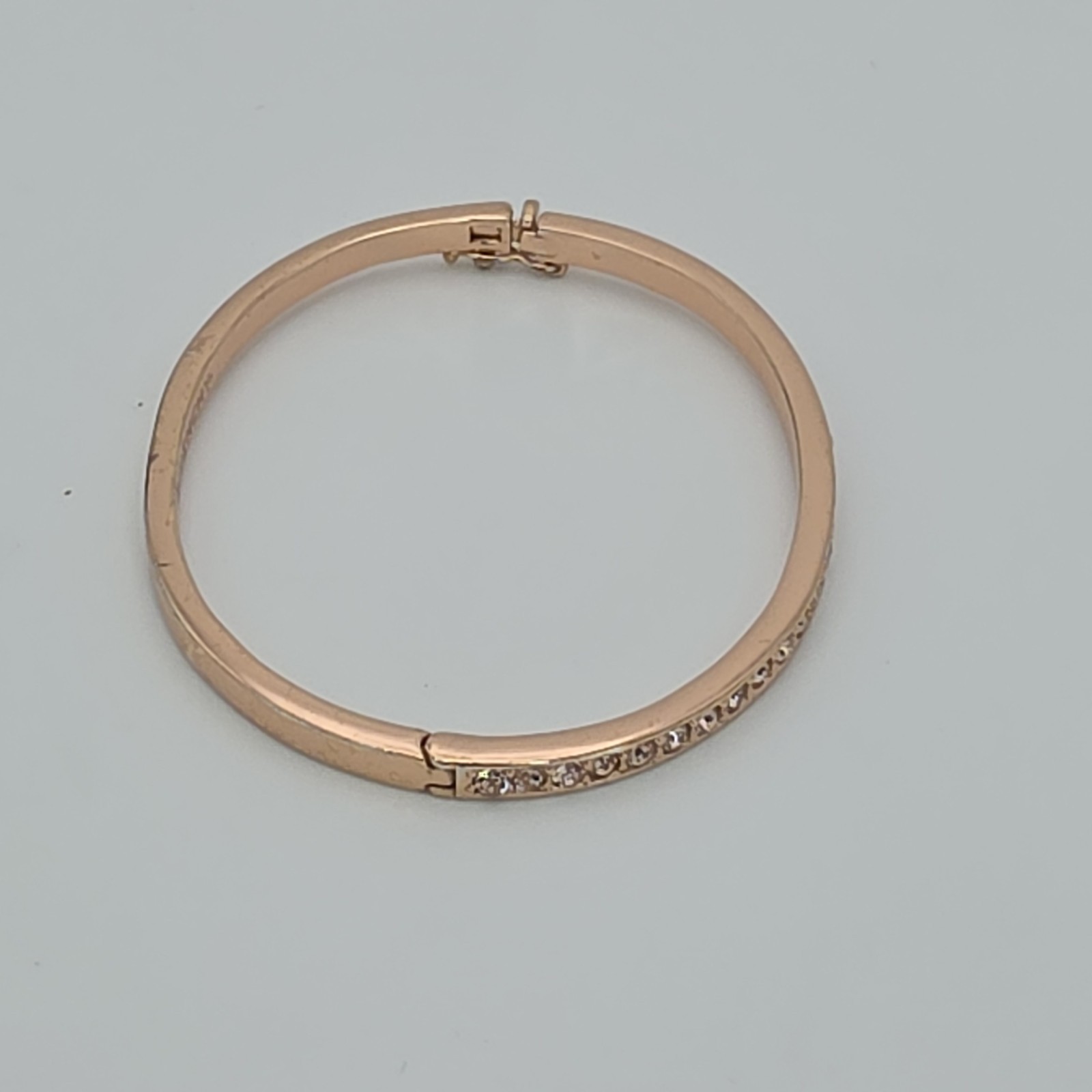 Vtg GIVENCHY  Signed Bangle Bracelet SWAROVSKI Cr… - image 11