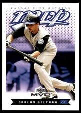 Carlos Beltran 2003 Upper Deck MVP #94 Royals MLB READ FREE SHIP AutographDen