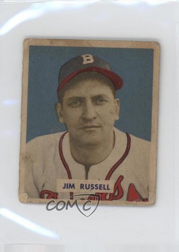 Jim Russell #235 1949 Bowman card