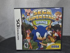 Sega Superstars Tennis w/Sonic (Nintendo DS) Tested Working CIB Complete In Box 