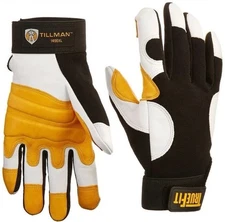 Tillman 1490 Large Ultra True Fit Premium Top Grain Goatskin Work Gloves NEW