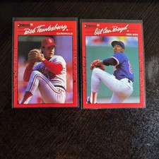 1990 Donruss - Bob Tewksbury, Dennis Boyd & Lester Lancaster