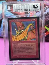 MTG CE 1993 Shivan Dragon BGS 8.5 da collezione