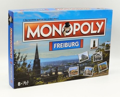 Monopoly Freiburg Stadt Edition Brettspiel Hasbro Gesellschaftsspiel Schwarzwald