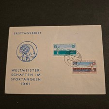 Ersttagsbrief FDC Sportangeln 1961